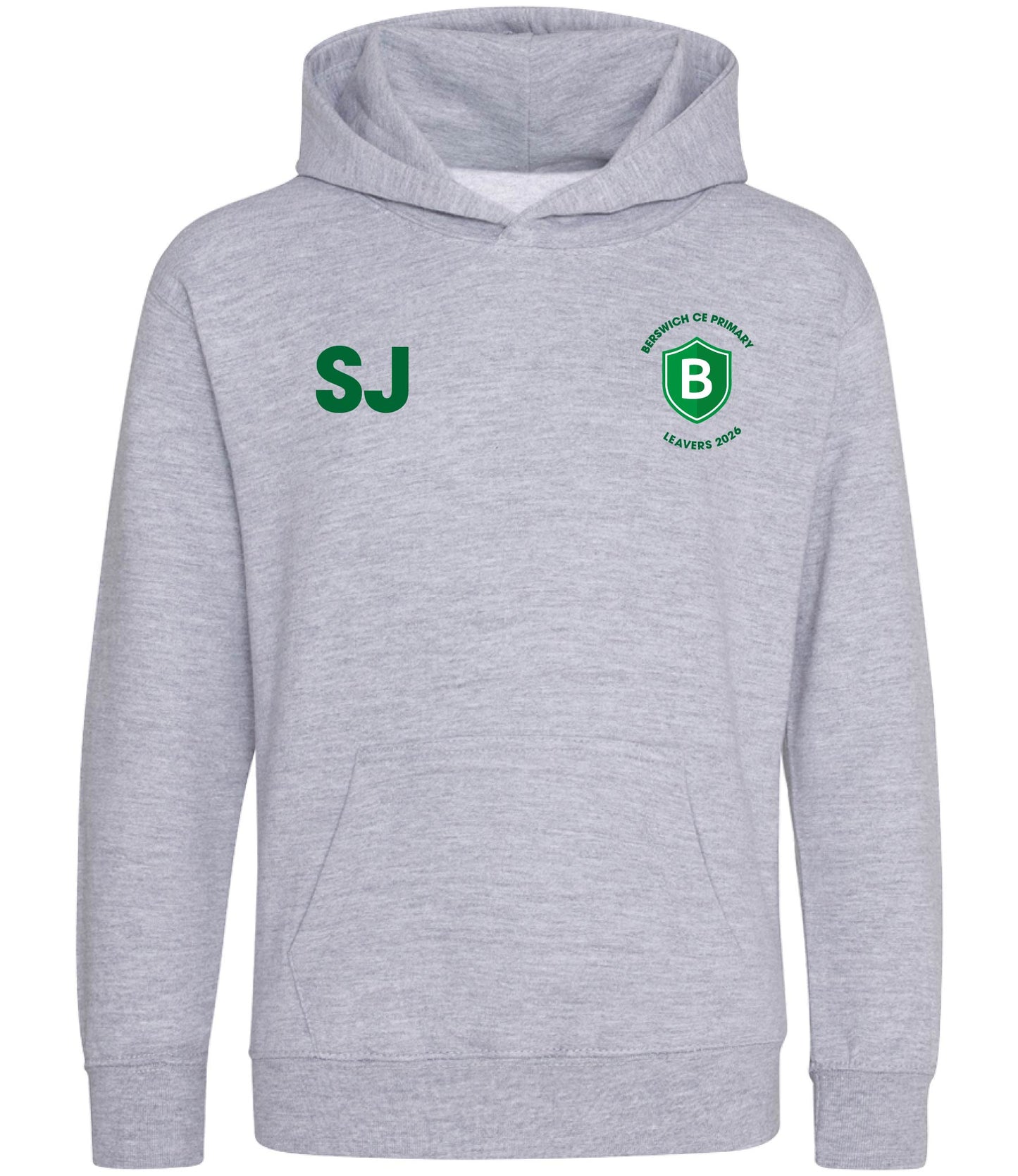 Berkswich Leavers 2026 Hoodie - Logo, Name and Initials