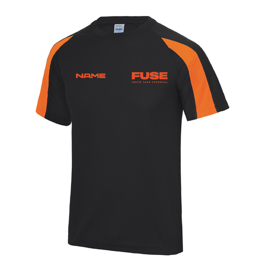 FUSE Unisex Contrast Wicking Tee