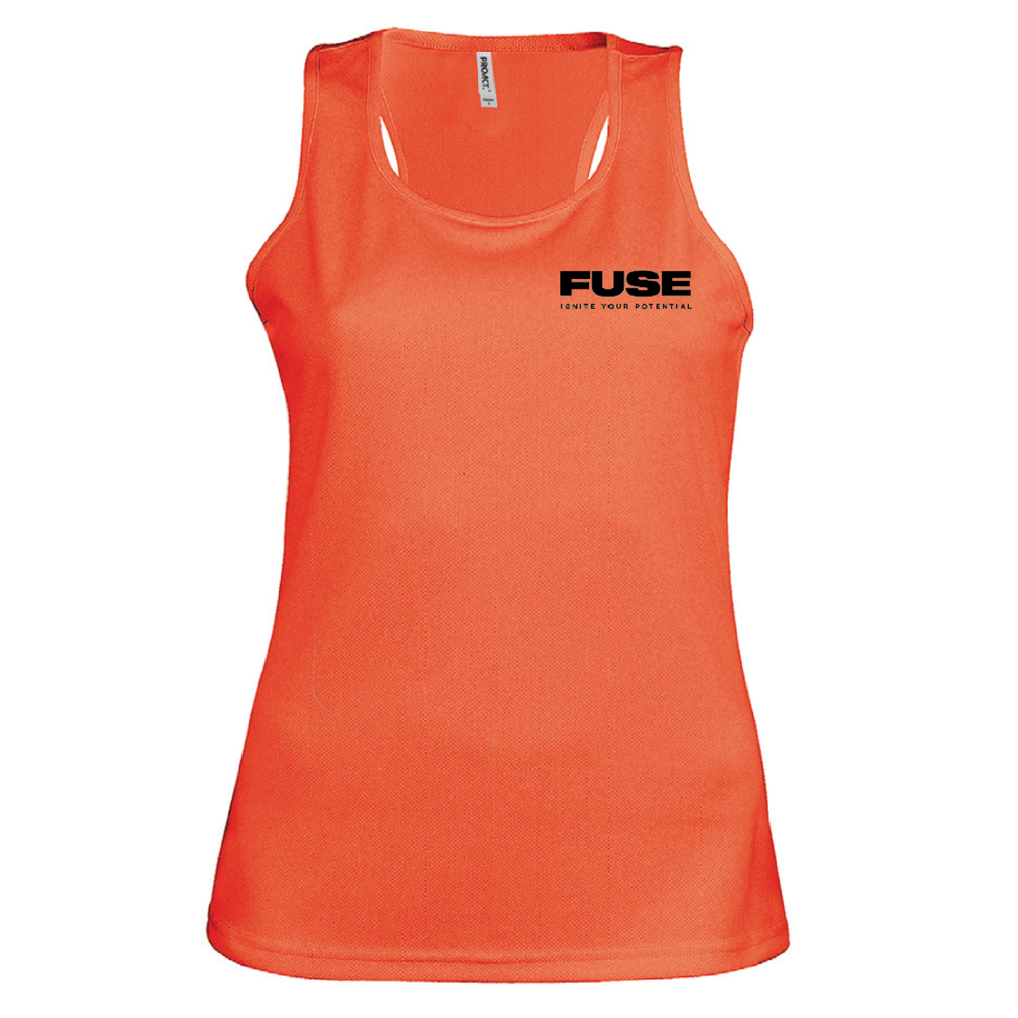 FUSE Orange Ladies Sports Vest