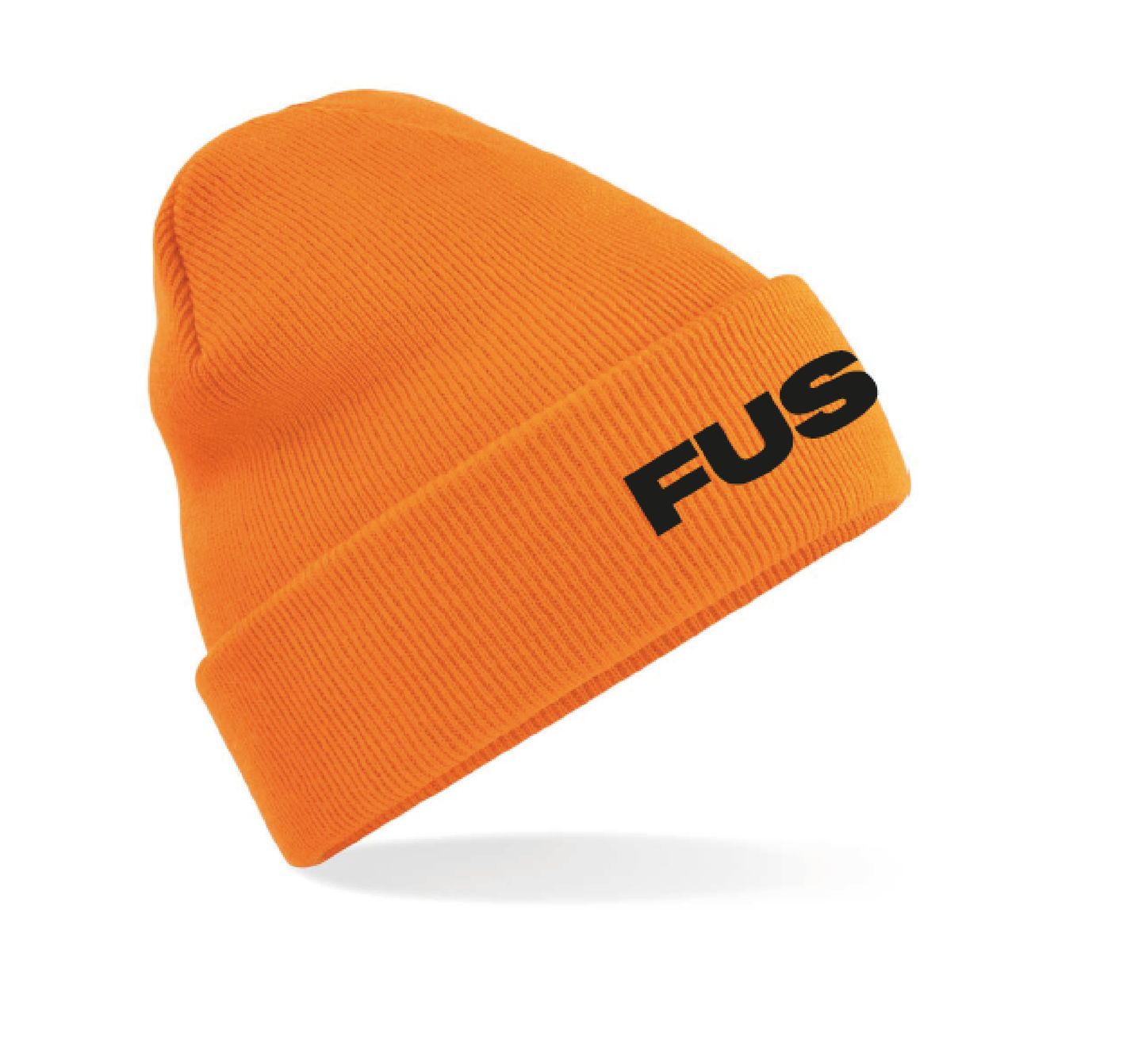 FUSE Members Embroidered Beanie Orange