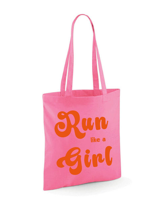 Run Like A Girl - Tote Bag