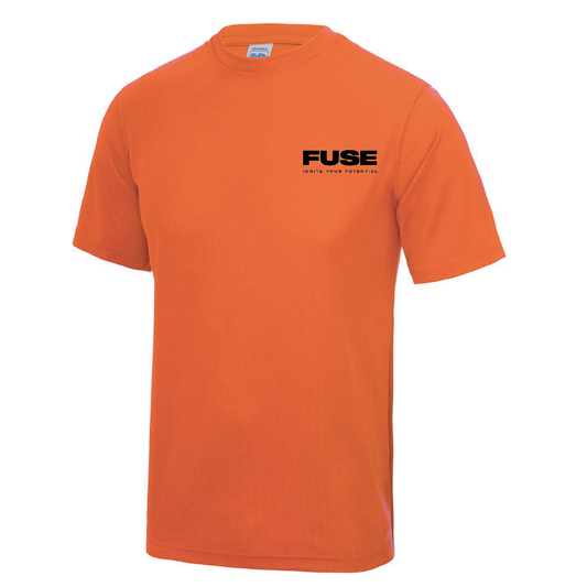 FUSE Member Orange Unisex Polyester Tee