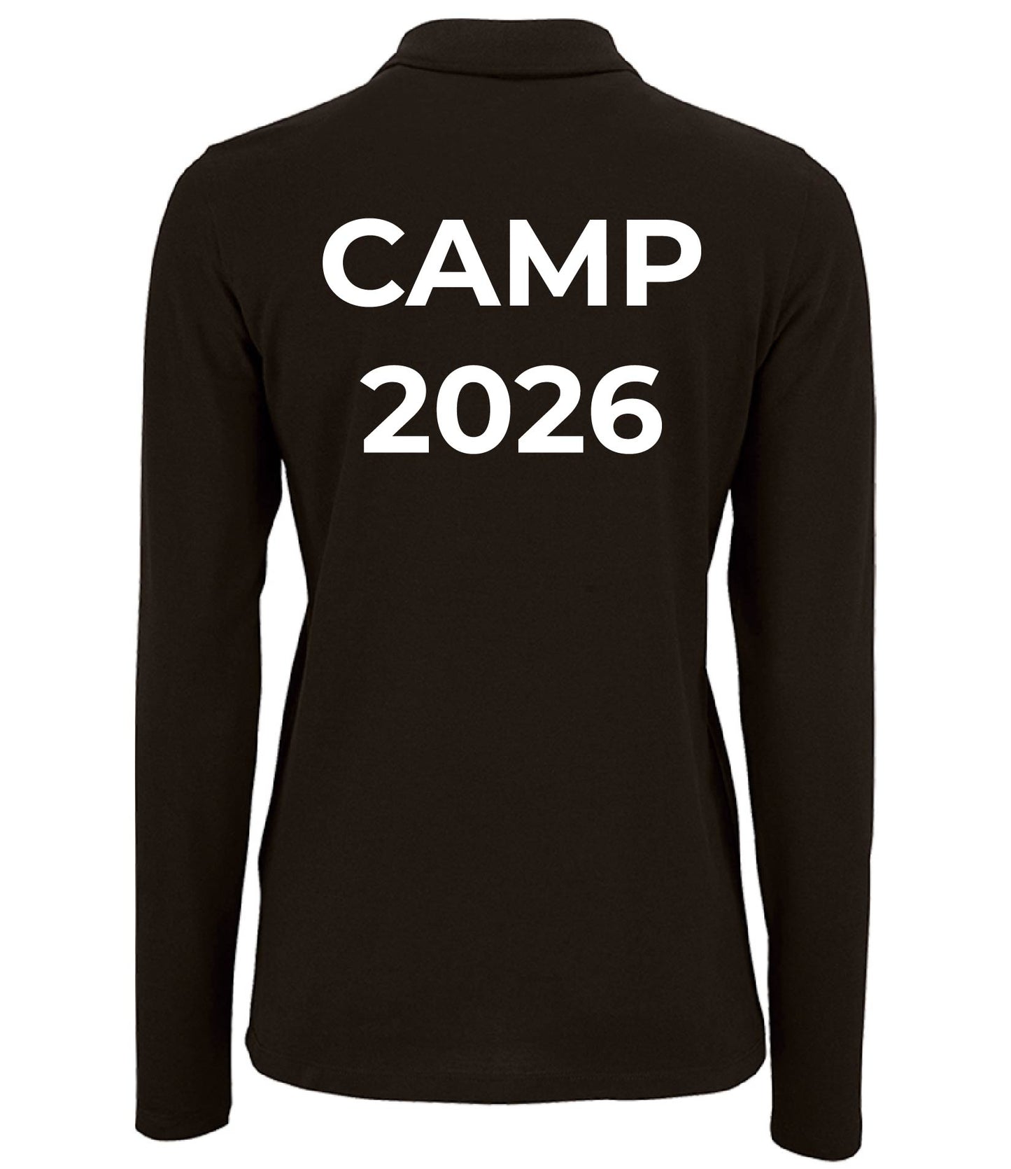 Camp 2026 - Adults Long Sleeve Polo - Standard Fit