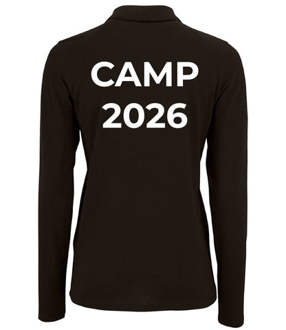 Camp 2026 - Adults Long Sleeve Polo - Standard Fit