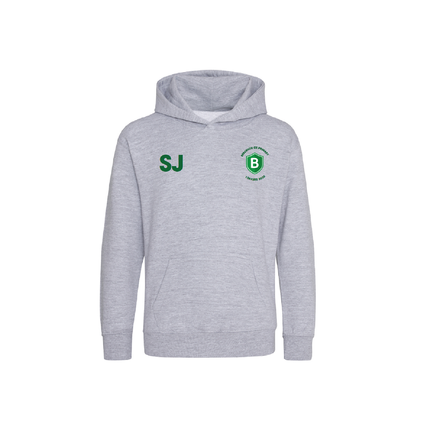 Berkswich Leavers 2025 Hoodie - Logo, Name and Initials