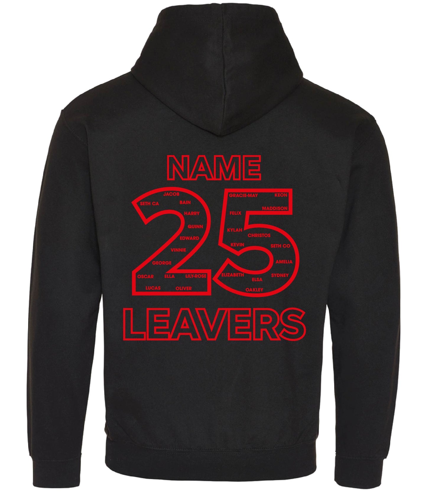 Cooper Perry Leavers 2025 Hoodie - Logo, Name and Initials