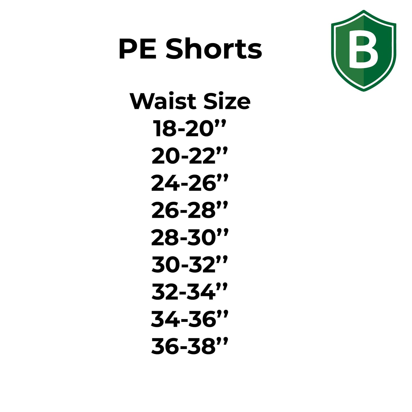 Berkswich CofE Unisex PE Shorts