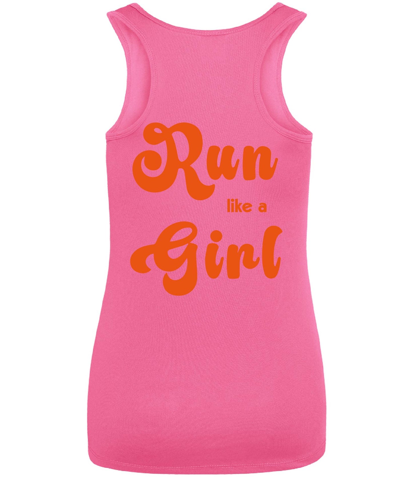 Run Like A Girl - Adult Polyester Vest