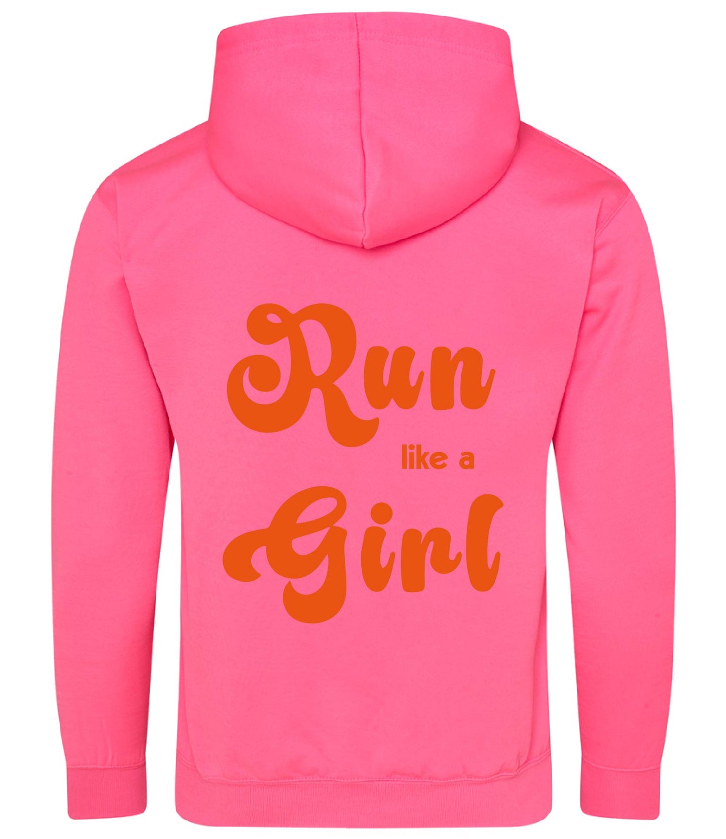 Run Like A Girl - Adult Hoodie