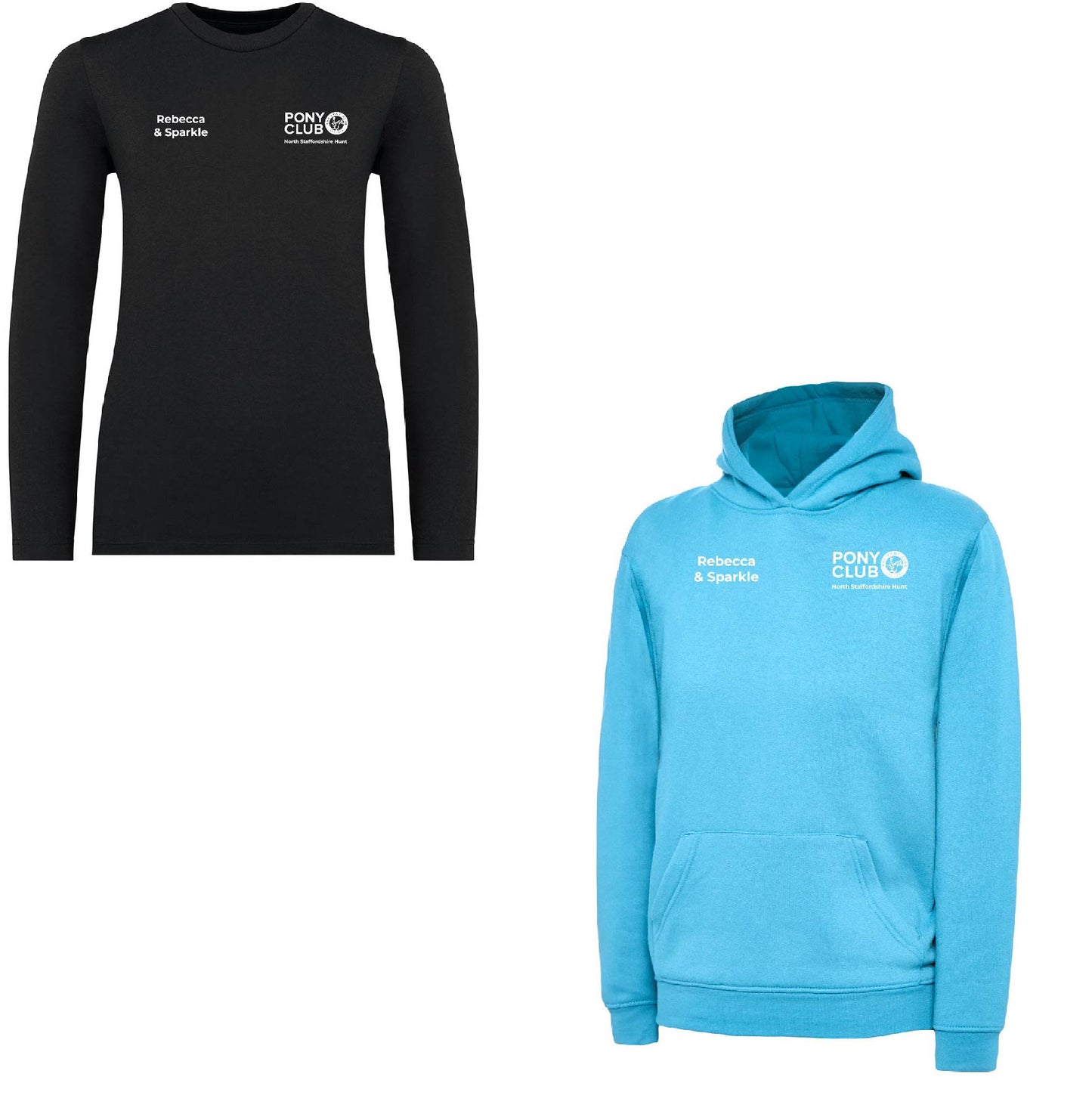 Personalised Kids Hoodie & Long Sleeve T-Shirt Bundle