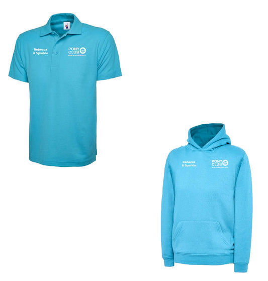 Personalised Kids Hoodie & Polo Bundle