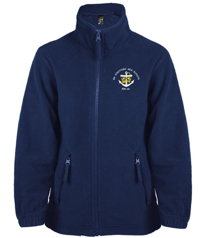 9th Stafford Sea Scouts - Kids Zip Fleece