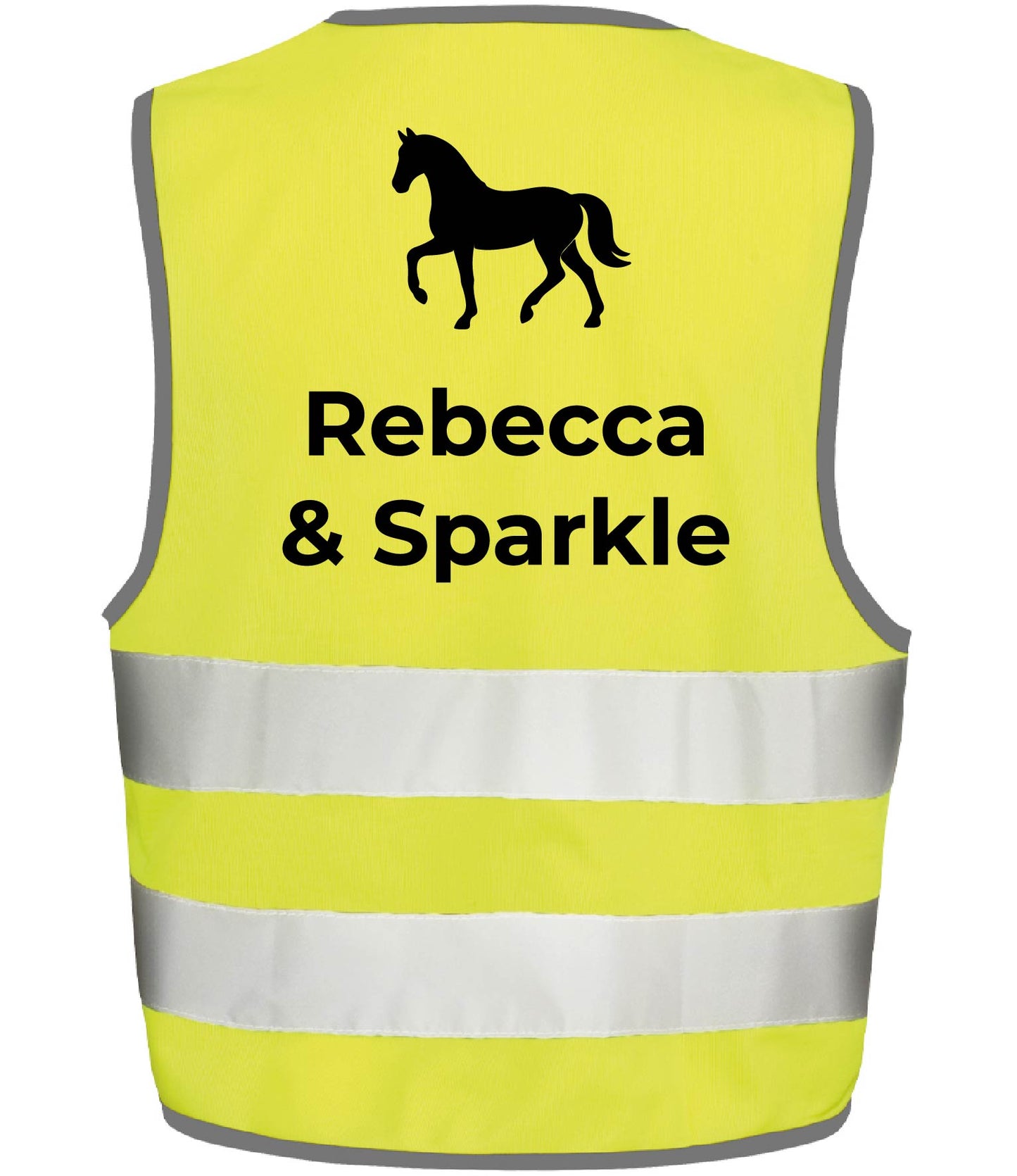 Pony Club - Kids High Viz Vest Personalised