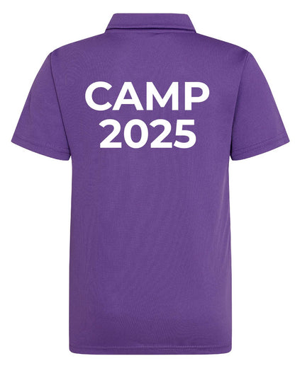 Camp 2025 - Adults Short Sleeve Polo - Ladies Fit