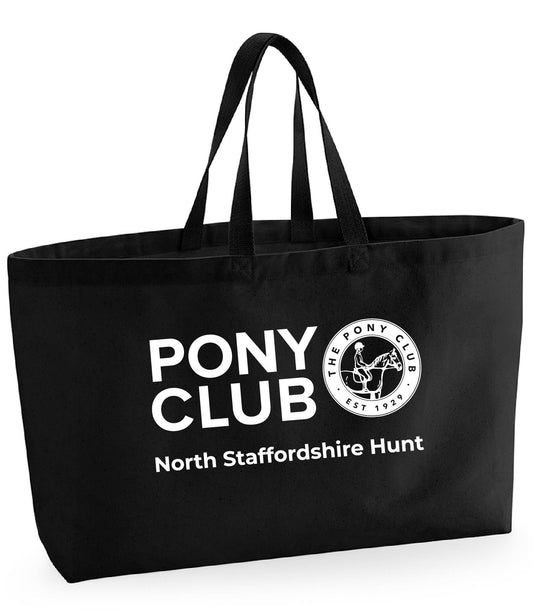 Pony Club - Oversized Canvas Tote Bag